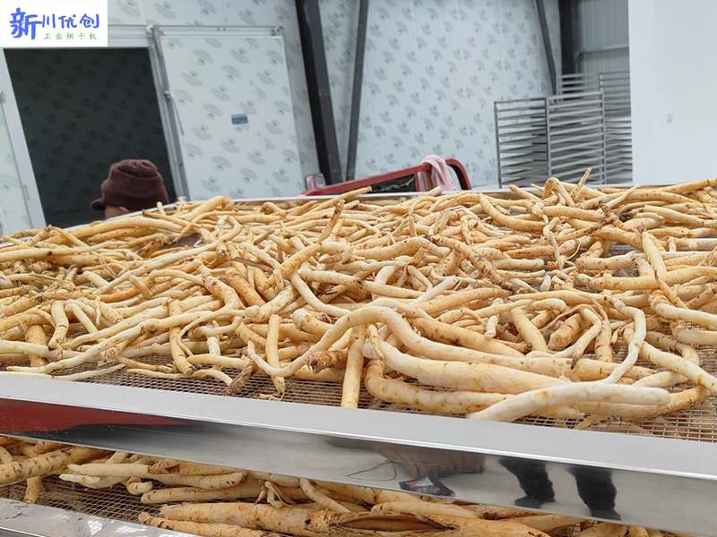 四川客戶訂購我廠一套藥材烘干房